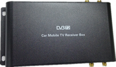 внешний цифровой ТВ-тюнер Carmedia DVB-t2 4 антенны для РФ до 120 км/ч с возможностью управления с экрана ГУ KR/QR/KD