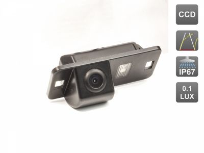 CCD штатная камера заднего вида с динамической разметкой AVS326CPR (#007) для автомобилей BMW