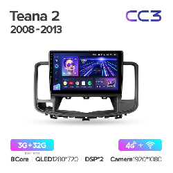 Штатная магнитола Teyes CC3 для Nissan Teana J32 2008-2013 на Android 10 4G+WiFi 3Gb + 32Gb
