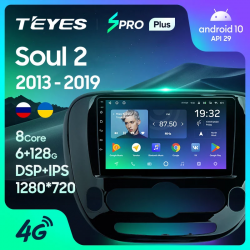 Штатная магнитола Teyes SPRO+ для Kia Soul 2 PS 2013-2019 на Android 10
