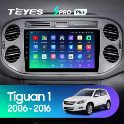 Штатная магнитола Teyes SPRO+ для Volkswagen Tiguan 1 2006-2017 на Android 10