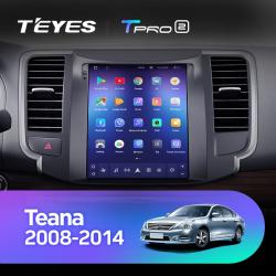 Штатная магнитола Teyes TPRO2 для Nissan Teana J32 2008-2013 на Android 10 (Штатная магнитола Teyes TPRO2 для Nissan Teana J32 2008-2013 на Android 10 4G+WiFi 3Gb + 32Gb)