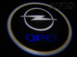 Светодиодный проектор логотипа AVS01LED для OPEL