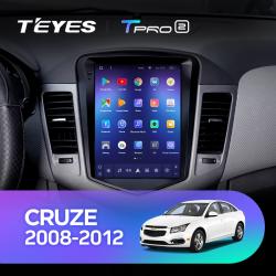 Штатная магнитола Teyes TPRO2 для Chevrolet Cruze J300 2008-2012 на Android 10 (Штатная магнитола Teyes TPRO2 для Chevrolet Cruze J300 2008-2012 на Android 10 4G+WiFi 3Gb + 32Gb)