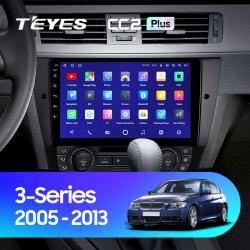 Штатная магнитола Teyes CC2PLUS для BMW 3-Series E90 E91 E92 E93 2005-2013 на Android 10