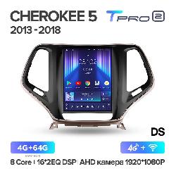 Штатная магнитола Teyes TPRO2 для Jeep Cherokee 5 KL 2013-2018 на Android 10 4G+WiFi 4Gb + 64Gb
