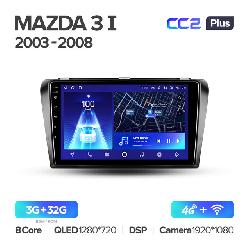Штатная магнитола Teyes CC2PLUS для Mazda 3 BK 2003-2013 на Android 10 A 4G+WiFi 3Gb + 32Gb