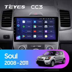 Штатная магнитола Teyes CC3 для KIA Soul AM 2008-2011 на Android 10