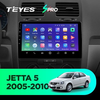 Штатная магнитола Teyes SPRO для Volkswagen Jetta 5 2005-2010 на Android 8.1