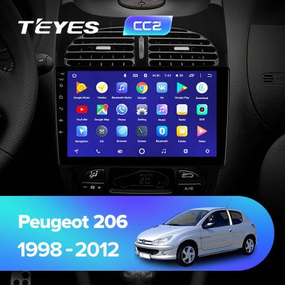 Штатная магнитола Teyes для Peugeot Peugeot 206 1 1998-2012 на Android 8.1