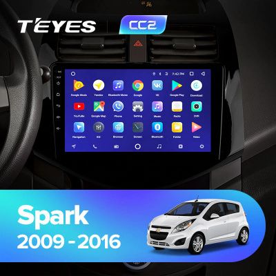 Штатная магнитола Teyes для Chevrolet Spark M300 2009-2016 на Android 8.1