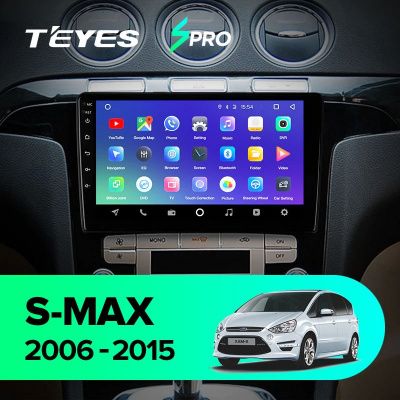 Штатная магнитола Teyes SPRO для Ford S-MAX 1 2006-2015 на Android 8.1