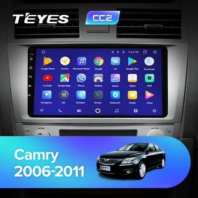 Штатная магнитола Teyes для Toyota Camry 6 XV40 XV50 2006 - 2011 на Android 8.1
