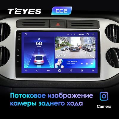 Штатная магнитола Teyes для Volkswagen Tiguan 1 2006-2017 на Android 8.1