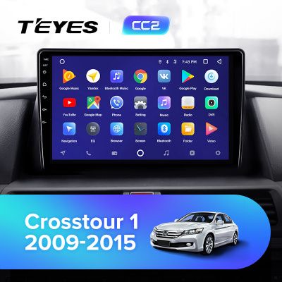 Штатная магнитола Teyes для Honda Crosstour 1 TF 2009-2015 на Android 8.1