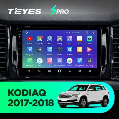 Штатная магнитола Teyes SPRO для Skoda Kodiaq 2017-2018 на Android 8.1