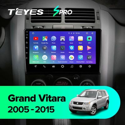 Штатная магнитола Teyes SPRO для Suzuki Grand Vitara 3 2005-2015 на Android 8.1