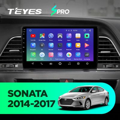 Штатная магнитола Teyes SPRO для Hyundai Sonata 7 LF 2014-2017 на Android 8.1