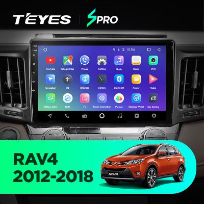 Штатная магнитола Teyes SPRO для Toyota RAV4 XA40 2012-2018 на Android 8.1