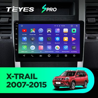Штатная магнитола Teyes SPRO для Nissan X-Trail 2 T31 2007-2014 на Android 8.1