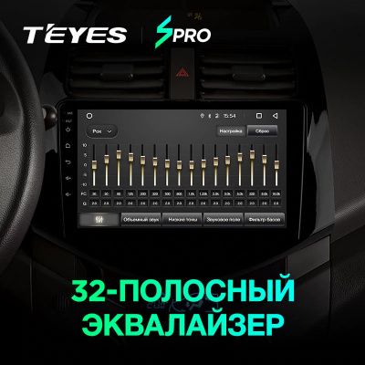 Штатная магнитола Teyes SPRO для Chevrolet Spark M300 2009-2016 на Android 8.1