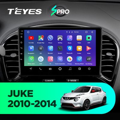 Штатная магнитола Teyes SPRO для Nissan Juke 2010-2014 на Android 8.1