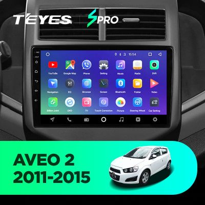Штатная магнитола Teyes SPRO для Chevrolet Aveo 2 2011-2015 на Android 8.1
