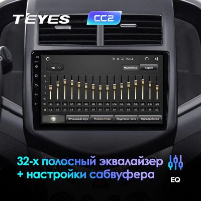 Штатная магнитола Teyes для Chevrolet Aveo 2 2011-2015 на Android 8.1