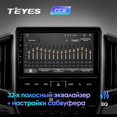 Штатная магнитола Teyes для Toyota Land Cruiser 200 2015-2018 на Android 8.1