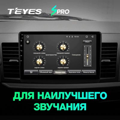 Штатная магнитола Teyes SPRO для Mitsubishi Lancer 10 CY 2007-2012 на Android 8.1