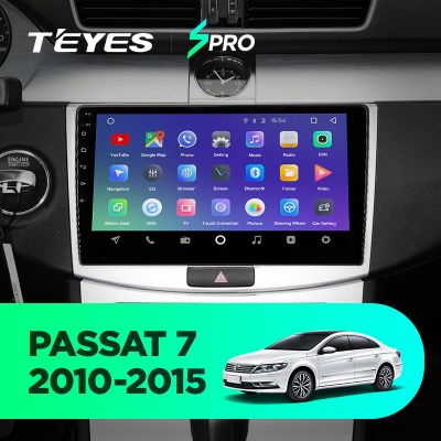 Штатная магнитола Teyes SPRO для Volkswagen Passat 7 B7 2010-2015 на Android 8.1