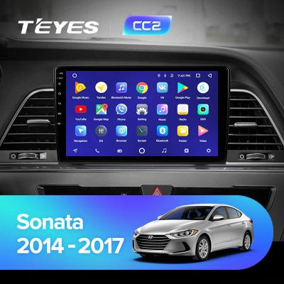 Штатная магнитола Teyes для Hyundai Sonata 7 LF 2014-2017 на Android 8.1