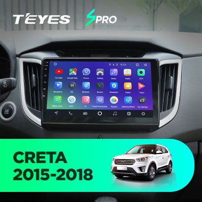 Штатная магнитола Teyes SPRO для Hyundai Creta IX25 2015-2018 на Android 8.1