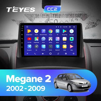 Штатная магнитола Teyes для Renault Megane 2 2002-2009 на Android 8.1
