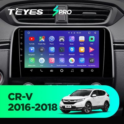 Штатная магнитола Teyes SPRO для Honda CRV CR-V 5 RT RW 2016-2018 на Android 8.1
