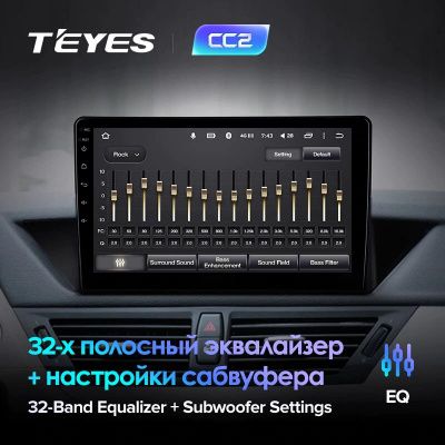 Штатная магнитола Teyes для BMW X1 E84 2009-2012 на Android 8.1