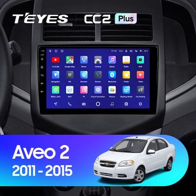 Штатная магнитола Teyes CC2PLUS для Chevrolet Aveo 2 2011-2015 на Android 10