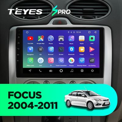 Штатная магнитола Teyes SPRO для Ford Focus 2 Mk 2 2004-2011 на Android 8.1