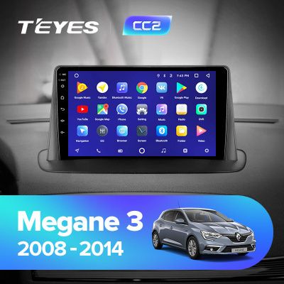 Штатная магнитола Teyes для Renault Megane 3 2008-2014 на Android 8.1