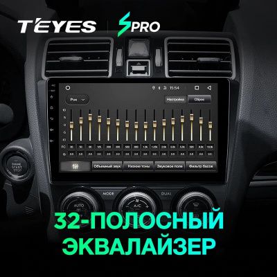 Штатная магнитола Teyes SPRO для Subaru Forester 4 SJ 2016-2018 на Android 8.1