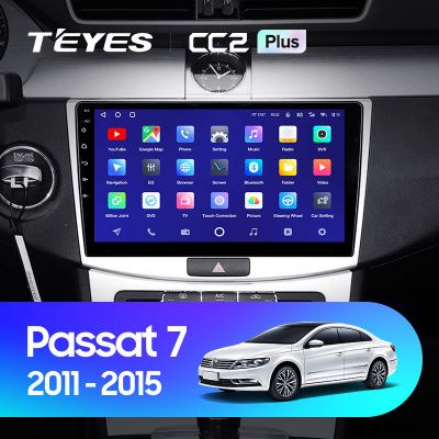Штатная магнитола Teyes CC2PLUS для Volkswagen Passat 7 B7 2010-2015 на Android 10