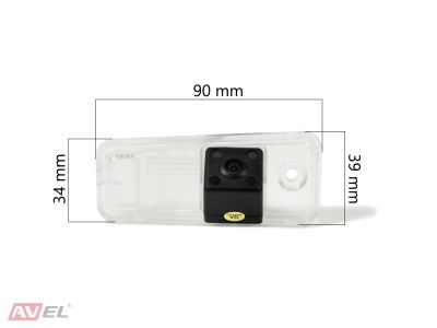 CMOS ИК штатная камера заднего вида AVS315CPR (#029) для автомобилей HYUNDAI