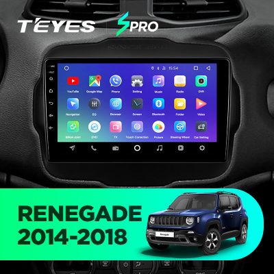 Штатная магнитола Teyes SPRO для Jeep Renegade 2014-2018 на Android 8.1