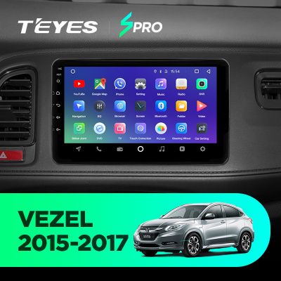 Штатная магнитола Teyes SPRO для Honda Vezel HR-V HRV HR V 2015-2017 на Android 8.1