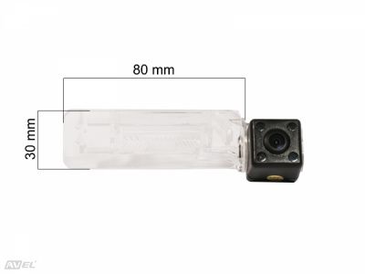 CMOS ИК штатная камера заднего вида AVS315CPR (#075) для автомобилей SMART