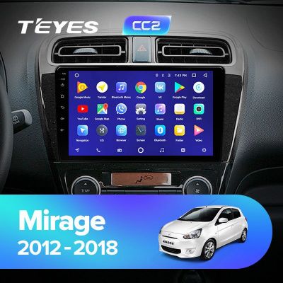 Штатная магнитола Teyes для Mitsubishi Mirage 6 2012-2018 на Android 8.1