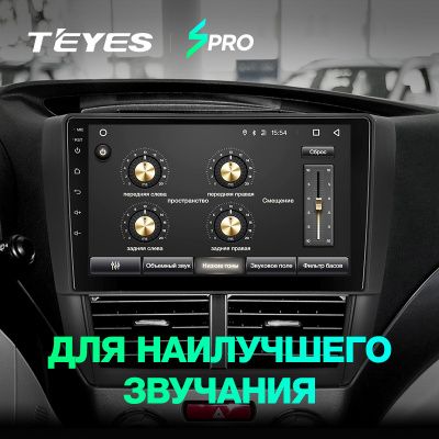 Штатная магнитола Teyes SPRO для Subaru Forester 3 SH 2007-2014 на Android 8.1