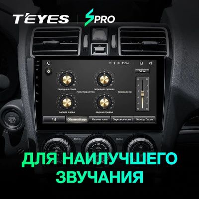Штатная магнитола Teyes SPRO для Subaru Forester 4 SJ 2016-2018 на Android 8.1