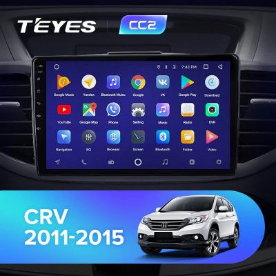 Штатная магнитола Teyes для Honda CRV CR-V 4 RM RE 2011-2014 на Android 8.1
