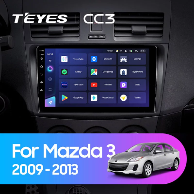 Штатная магнитола Teyes CC3 для Mazda 3 II 2009-2013 на Android 10